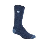 Heat Holders Men's 3 Pairs Thin Lightweight Thermal Dress Socks for Winter in Blue | Size: 6-11 Heat Holders Blue 6-11