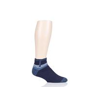HEAT HOLDERS Mens Aubin Sleep Socks Pack of 1 Navy Stripe 6-11