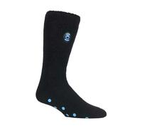Heat Holders Mens Cookie Monster Novelty Thermal Slipper Socks - Cookie Monster - 6-11 UK