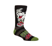 Heat Holders Men's Cosy Fleece-Lined Hobby Socks | Novelty Fluffy Thermal Socks in Jet Black | Size: 6-11 Heat Holders Jet Black 6-11