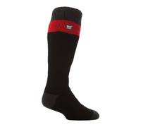 Heat Holders - Mens Extra Long 2.3 TOG Thermal Knee High Ski Socks - Black - Size UK 6-11