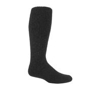 Heat Holders Mens Extra Long Heavy 2.7 TOG Knee High Thermal Wool Rich Socks - Charcoal - Size UK 6-11
