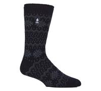 HEAT HOLDERS - Mens Extra Thick Thermal Socks for Winter | Warm Fluffy Fleece Insulated Socks | Gifts for Men (UK, Numeric, 6, 11, Regular, Regular, Jacquard Fairisle)