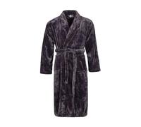 HEAT HOLDERS Mens Fleece Dressing Gown Luxury Soft Winter Warm Bathrobe without Hood