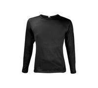 Heat Holders Men's Fleece Lined Base Layer Thermal Long Sleeve Top in Black | Size: 2XL Heat Holders Black 2XL