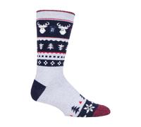Heat Holders - Mens Fluffy Christmas Socks Cosy Xmas Socks