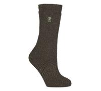 HEAT HOLDERS Mens Knee High Angling Socks Thermal Outdoor Long Fisherman Socks for Winter (4-8, Forest Green)