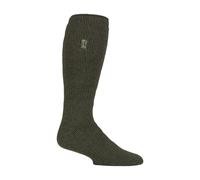 Heat Holders Mens & Ladies Outdoor Knee High Long Thermal Gardening Socks - 4-8 UK - Forest Green