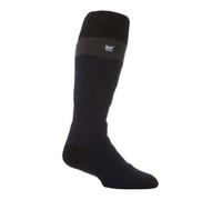 HEAT HOLDERS Mens Long SKI Socks Size 6-11 Uk, Navy/Black