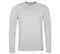 HEAT HOLDERS Mens Long Sleeve Thermal Top Ultra Lite Fleece Lined Base Layer Top (UK, Alpha, M, XXL, Regular, Regular, Silver)