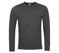 HEAT HOLDERS Mens Long Sleeve Thermal Top Ultra Lite Fleece Lined Base Layer Top (UK, Alpha, S, Regular, Regular, Charcoal)