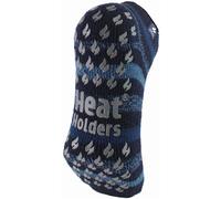 Heat Holders Mens Low Cut Thermal Slipper Socks - - Size: L