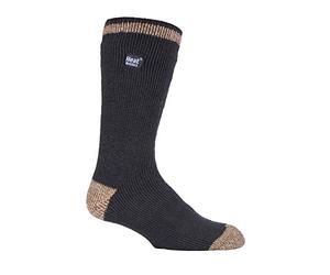 HEAT HOLDERS - Mens New Patterned Warm Winter Striped Twist Thermal Socks in 10 colours, size 6-11 UK 39-45 Eur (Uppingham)