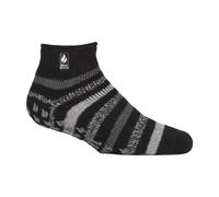 Heat Holders - Mens Non Slip Thermal Low Cut Ankle Slipper Socks with Grips