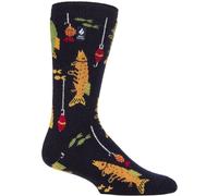 Heat Holders Mens Novelty Thermal Socks - - Size: L
