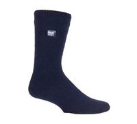 HEAT HOLDERS Ultra Lite - Mens Thin 1.0 TOG Winter Warm Lightweight Casual Thermal Dress Socks (UK, Numeric, 6, 11, Regular, Regular, Navy)