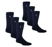Heat Holders Mens Original Thick Winter Thermal Socks (Multipack Options) - 6-11 UK - Navy - 6 Pack
