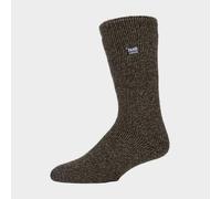 Heat Holders Men's Outdoor Winter Warm Thermal Merino Wool Socks, Green 6-11