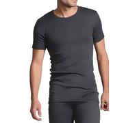 HEAT HOLDERS Mens SockShop Short Sleeved Thermal Vest in 2 Colours, Charcoal, X-Large