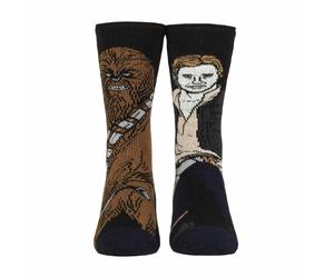 Heat Holders Mens Star Wars Lightweight Thermal Socks - Chewie & Hans - 6-11 UK