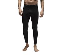 Heat Holders Men's Fleece Lined Base Layer Thermal Long John Bottoms in True Black | Size: 2XL Heat Holders True Black 2XL