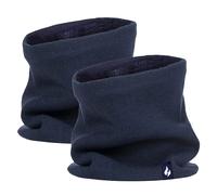 HEAT HOLDERS 2 Pack Mens Neck Warmer Fleece Lining Insulated Neck Gaitar for Winter (One Size, Navy)