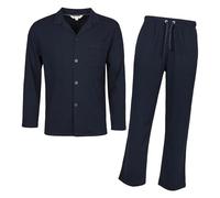 HEAT HOLDERS - Mens Thermal Pyjama Set Warm Long Sleeve Top Bottoms Soft Winter Loungewear Nightwear