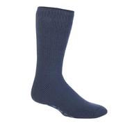 Heat Holders - Mens Thermal Slipper Socks - Blue - Size 12-15