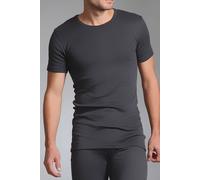 Heat Holders Mens Thermal Underwear Short Sleeve Vest Charcoal Grey White