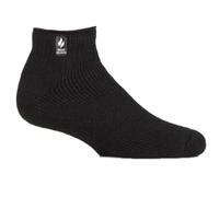 HEAT HOLDERS Mens Thermal Winter warm Ankle Socks BRUGES UK Size 6-11 (Black)