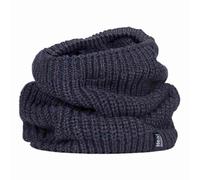 HEAT HOLDERS - Mens Thick Winter Warm Fleece Lined Chunky Knit Thermal Neck Warmer (One Size, Navy (Larvic))