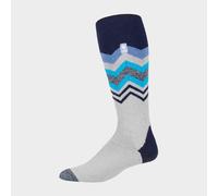 Heat Holders Men's Thin Warm Winter Knee High Lightweight Thermal Ski Socks, Grey 6