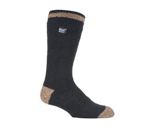 Heat Holders Mens Twist Patterned Thick Winter Warm Thermal Socks - 6-11 UK - Uppingham