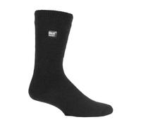 HEAT HOLDERS SOCKSHOP Mens 1.0 TOG Ultra Lite Plain Socks Pack of 1 Charcoal 6-11