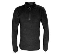 HEAT HOLDERS - Mens Warm 1/4 Zip Thermal Microfleece Base Layer Long Sleeve Top (Large (42-44" Chest), Microfleece)