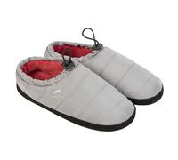 Heat Holders Mens Warm Comfy Drawstring Slippers - L - Grey