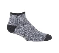 HEAT HOLDERS Mens Aubin Sleep Socks Pack of 1 Charcoal Twist 6-11