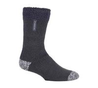 HEAT HOLDERS - Mens Warm Luxury Fluffy Fleece Lined Lounge Sleep Bed Socks