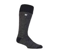 HEAT HOLDERS - Mens Winter Thermal Boot Socks in 3 colours 6-11 UK (6-11, Black)