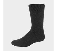 Heat Holders - Mens Thick Heavy 2.7 TOG Short Thermal Wool Rich Socks - Grey - Size UK 6-11