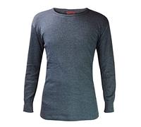 HEAT HOLDERS - Mens Winter Warm Cotton Thermal Underwear Long Sleeve Top Vest