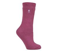 HEAT HOLDERS - Mens & Womens 2.3 Tog Original Thermal Socks | 3 Sizes | Thick Warm Fluffy Insulated Socks for Winter | Ideal for Raynauds (4-8, Pink)