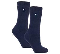 Heat Holders Original - 2 Pair Ladies Thermal Socks Thick Fleece Lined Warm