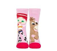HEAT HOLDERS SOCKSHOP Kids Disney 1.6 TOG Lite Toy Story Jessie and Bullseye Thermal Socks Pack of 1 Pink 12.5-3.5