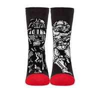 HEAT HOLDERS SOCKSHOP Kids Disney Star Wars 1.6 TOG Lite Darth Vader and Stormtrooper Thermal Socks Pack of 1 Black 12.5-3.5