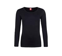 HEAT HOLDERS SOCKSHOP Ladies 0.45 TOG Long Sleeve Vest Pack of 1 Black L