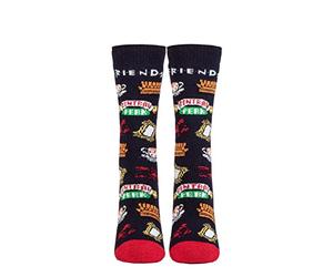 HEAT HOLDERS SOCKSHOP Ladies 1.6 TOG Lite Friends Thermal Socks Pack of 1 Navy 4-8