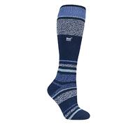 HEAT HOLDERS SOCKSHOP Ladies 2.3 TOG Graham Bell Ski Socks Pack of 1 Indigo 4-8