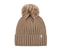 HEAT HOLDERS SOCKSHOP Ladies Arden Pom Pom Hat Pack of 1 Beige One Size