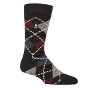 HEAT HOLDERS SOCKSHOP Mens 2.3 TOG Patterned and Plain Thermal Socks Pack of 1